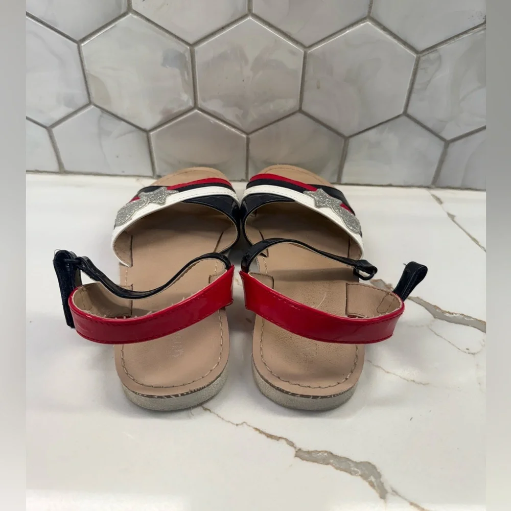 Gymboree‎ Red, White, and Black Kids Sandals